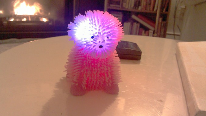 Koosh ball puppy - perfect for raves