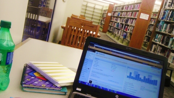 Libraries are great for blogging abotu your childhood journals. 