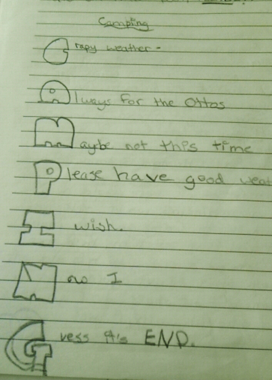 This should be the sole example of why acrostic poems should be banned from all elementary school curriculum. 