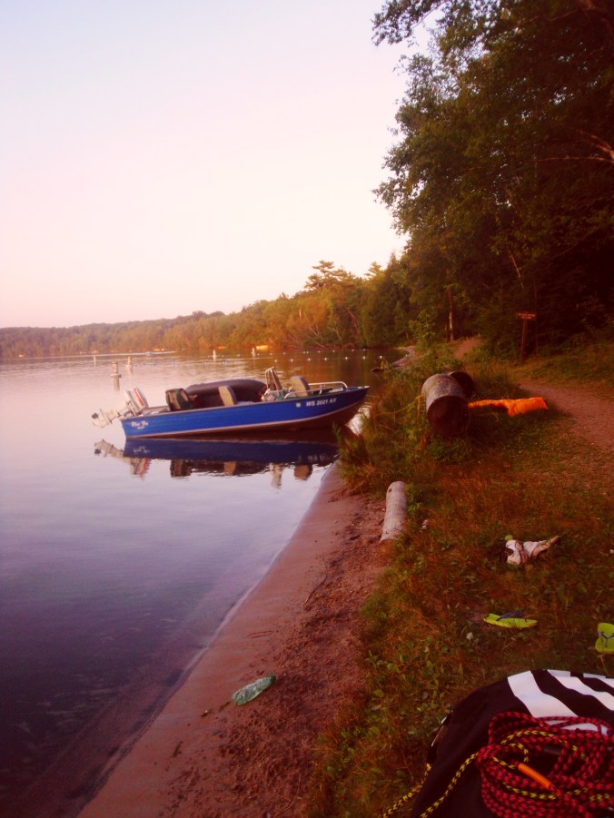 I think dusky is the perfect adjective here. 